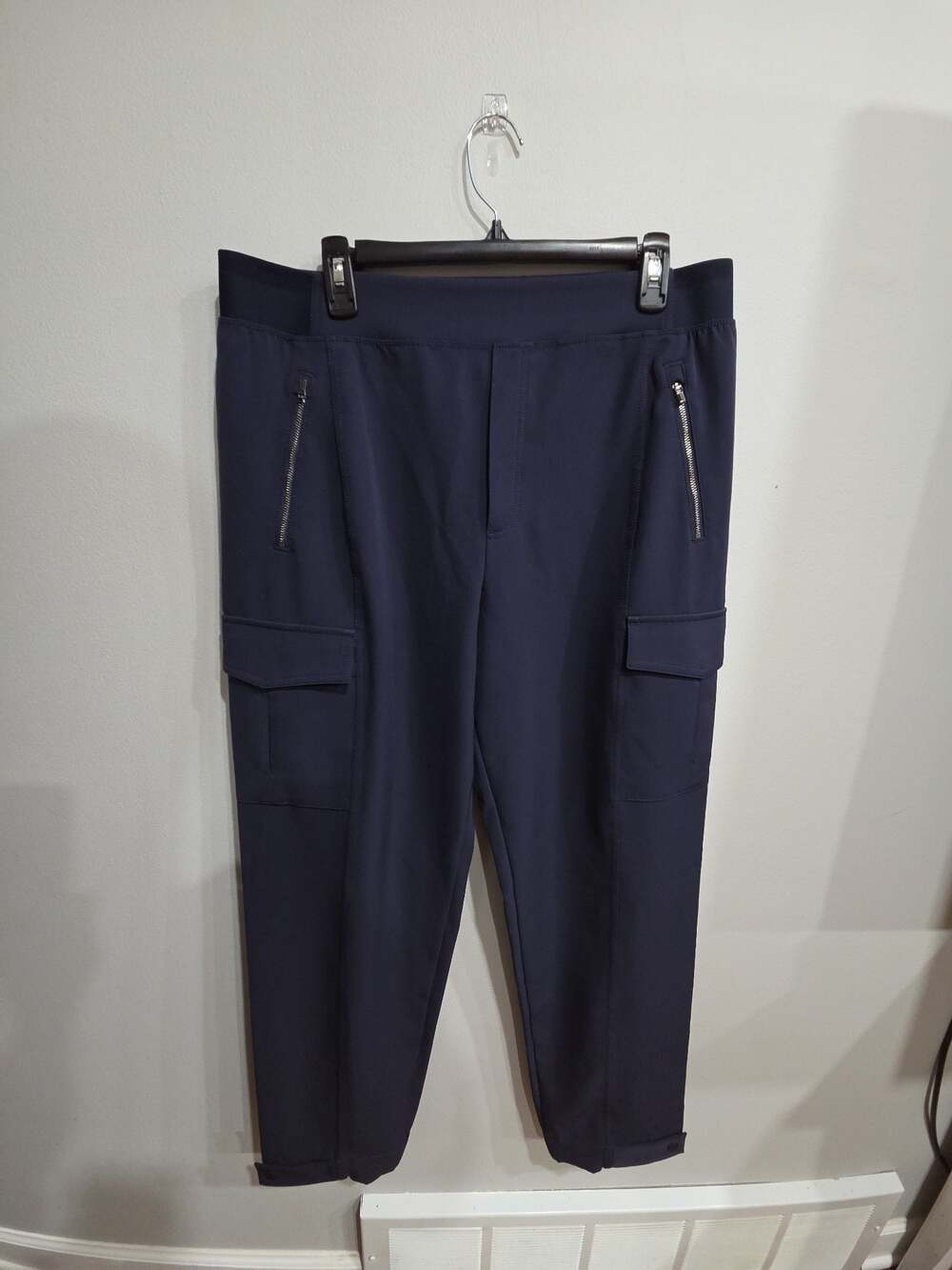 Athleta Endless Cargo Pant Navy Blue Size 16